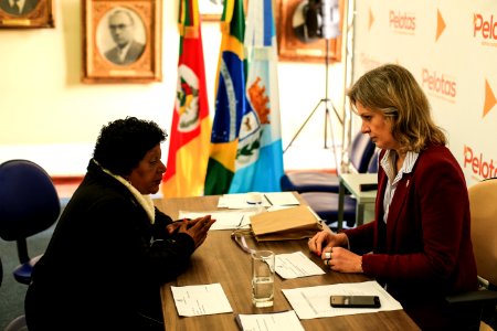 14.09.2018 - Prefeita Paula Mascarenhas em mais uma edição do Prefeita Recebe - Foto: Gustavo Vara