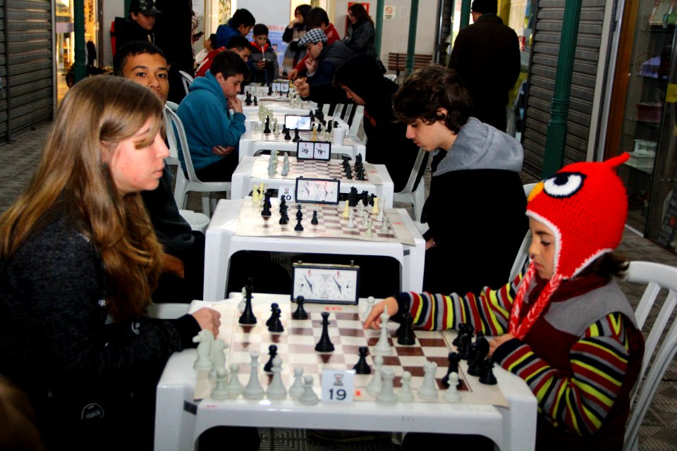 19.08.2018 - SDETI - Torneio de Xadrez - Foto Marcel Avila