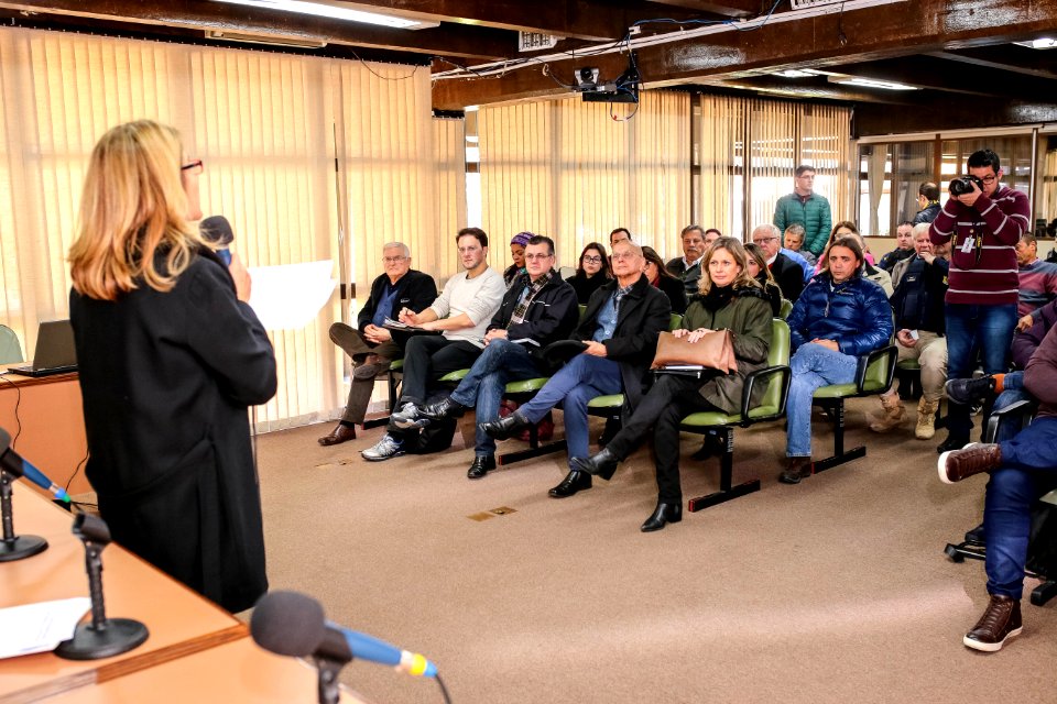 18.06.2018 Prefeita Paula palestra na Câmara de Caxias Pacto Pelotas pela Paz - Fotos Gustavo Mansur