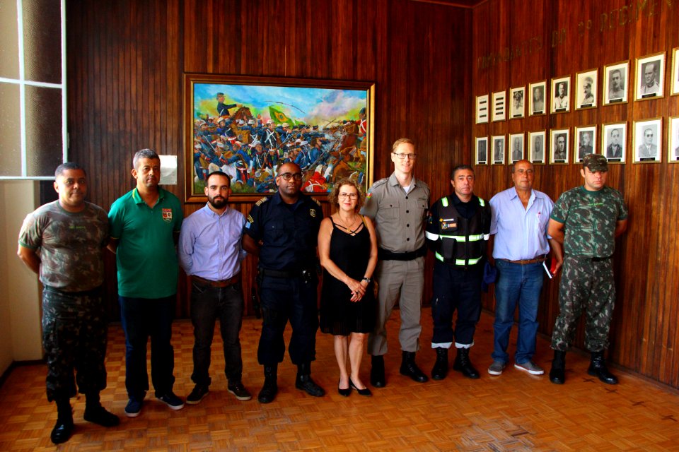 Gab Prefeita - Reunião Passeio Ciclistico Exército - Foto Marcel Avila