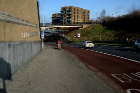 North end of Coulsdon relief road near Coulsdon Town station