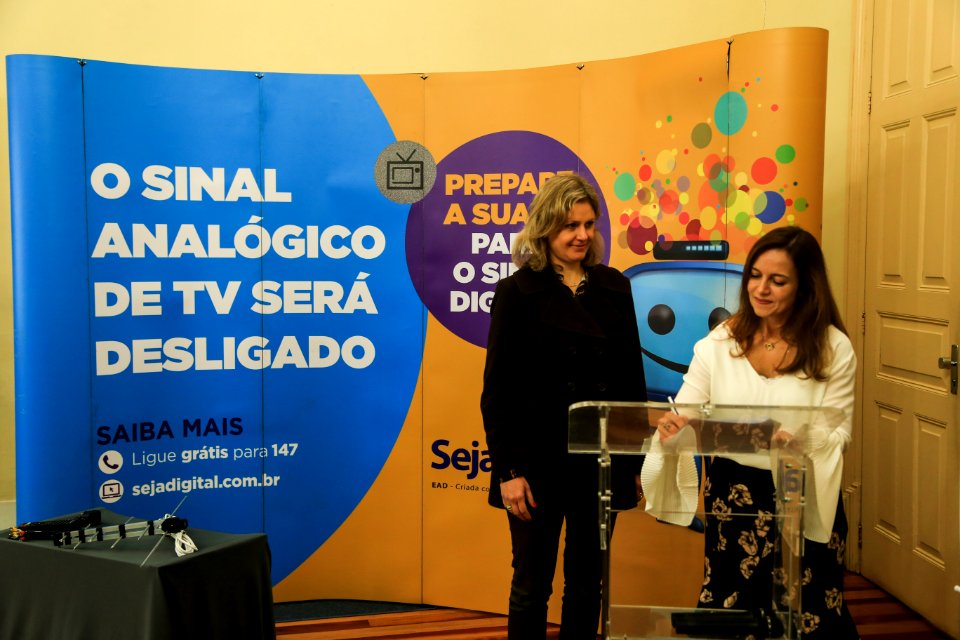 17.09.2018 - Prefeita Paula Mascarenhas no evento  de lançamento Seja Digital, no Salão Nobre do Paço Municipal - Foto: Gustavo Vara
