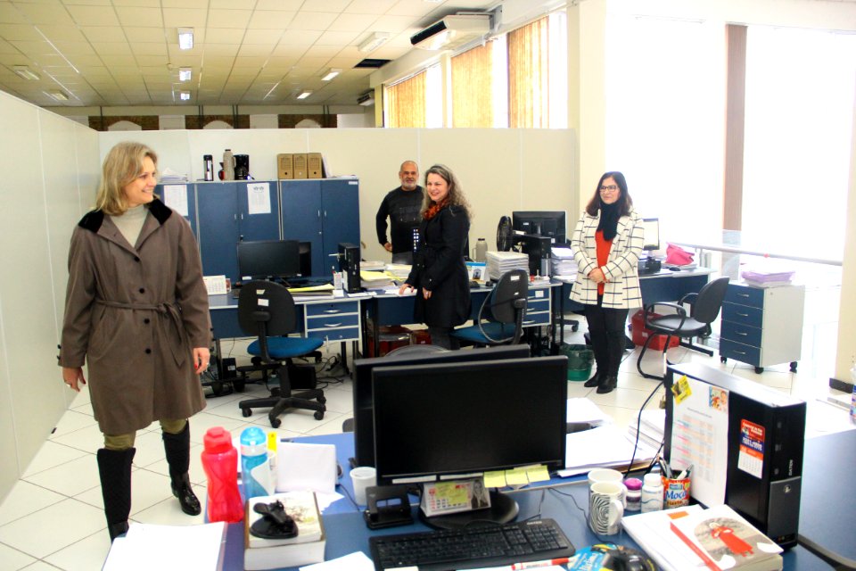 24.08.2018 - Gab Prefeita - Visita a Secretaria Municipal da Fazenda - Foto Marcel Avila