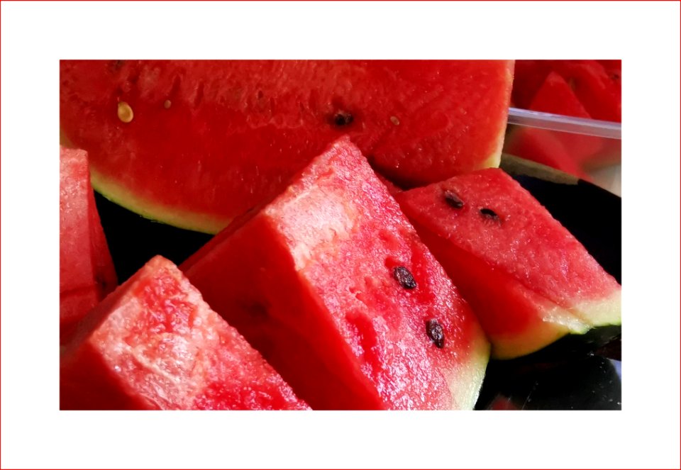 Cut water melon