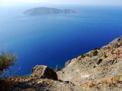Crete ocean landscape