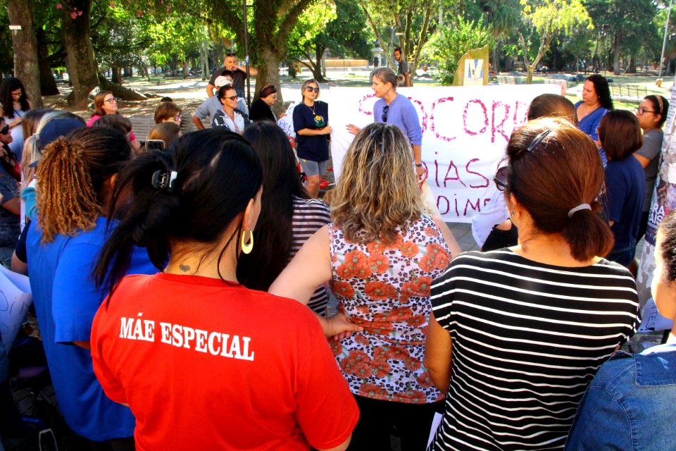 14.03.2018 - Gab Prefeita - Reunião com usuários da APAE - Foto Marcel Avila