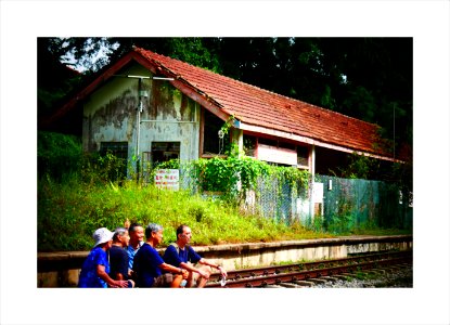 Rail corridor: Capturing a piece of history (old Bt Timah railway station)