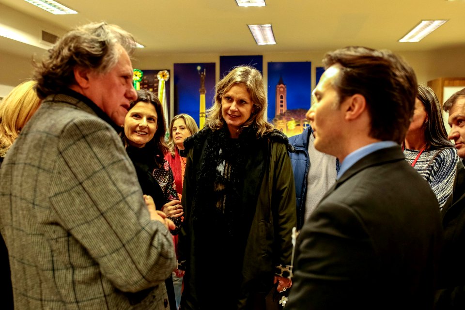 18.06.2018 Prefeita Paula palestra na Câmara de Caxias Pacto Pelotas pela Paz - Fotos Gustavo Mansur