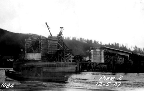 Hoquiam River Bridge Construction