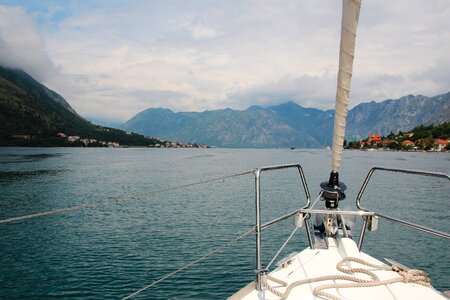 Sailing vessel yacht sea photo