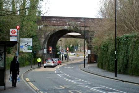 Railway bridge at Coulsdon photo