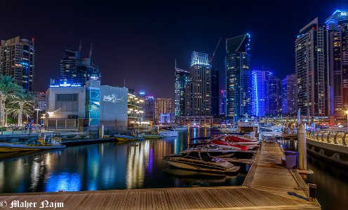 Dubai Marina . photo