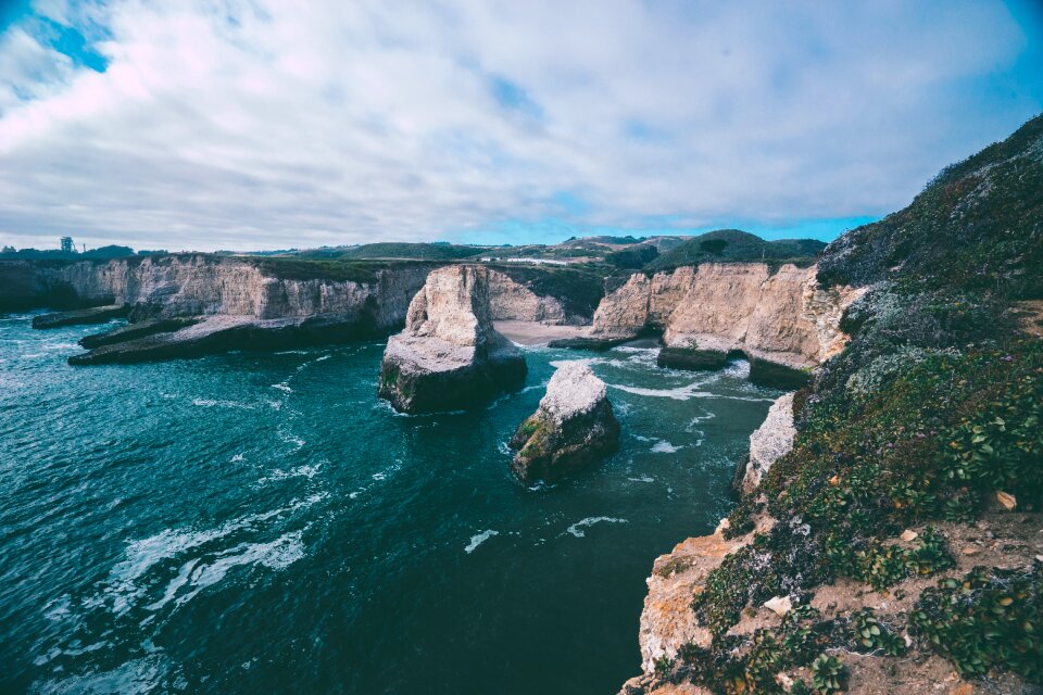 Islands cliffs bluff