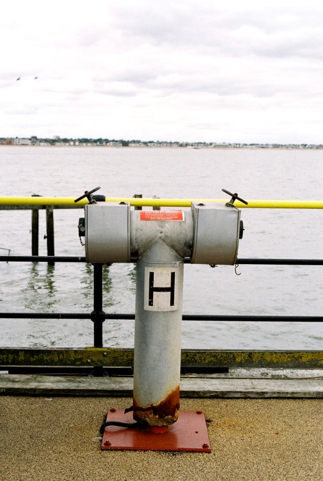 Fire hydrant on Southend Pier