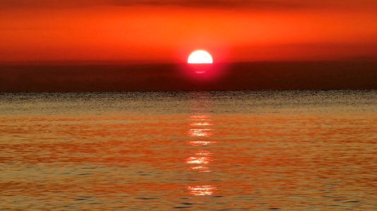 Sortida de sol a la Mediterrània, Badalona