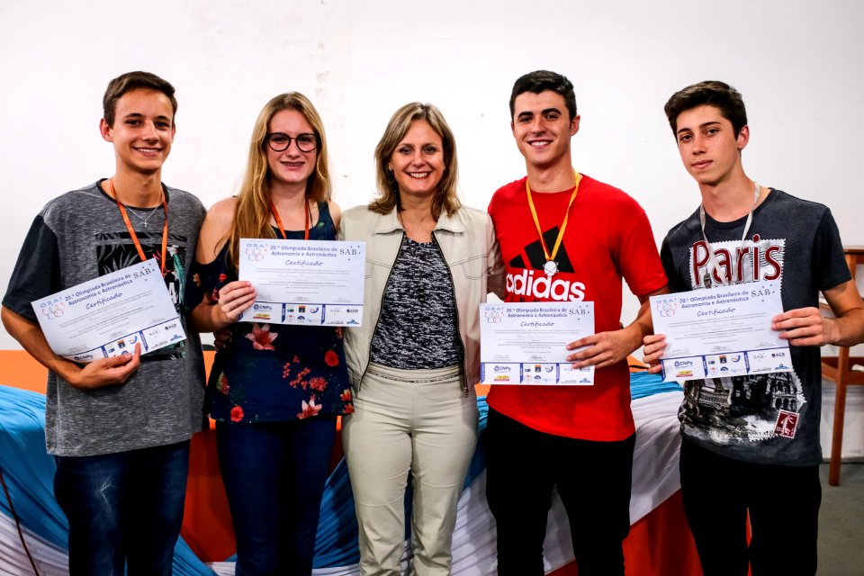 29.03.2018 SMED Entrega premiação Olimpíada de Astronomia - Fotos Gustavo Mansur