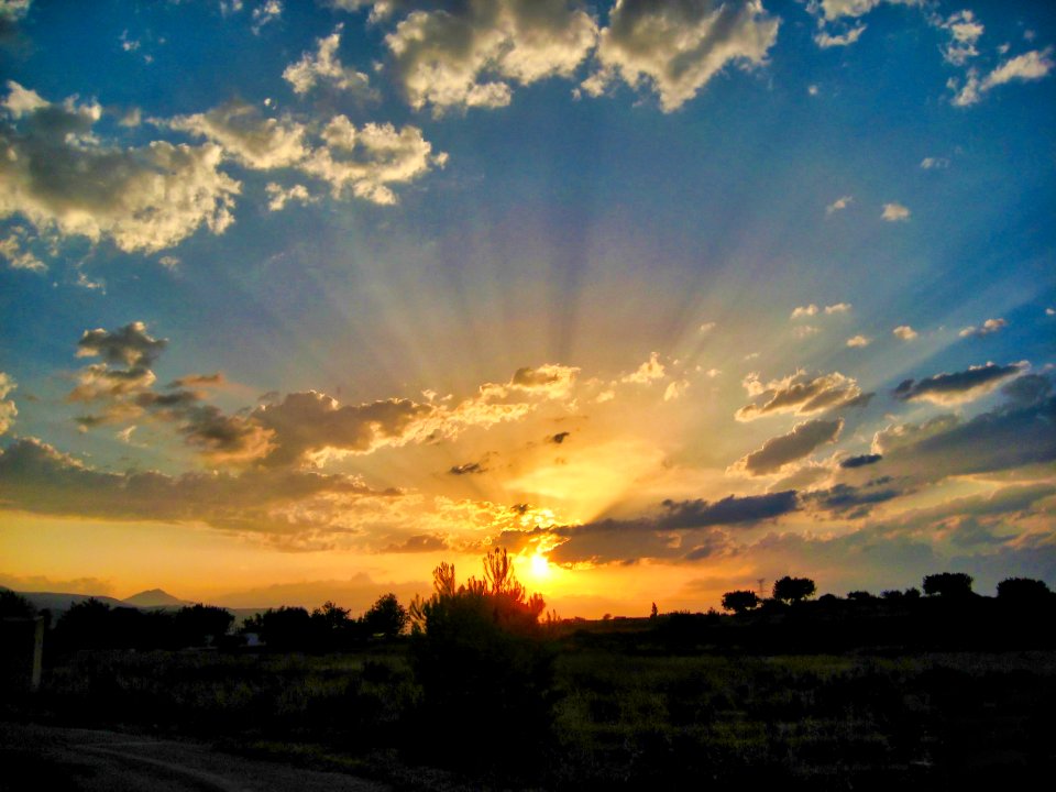 Posta de sol a Real