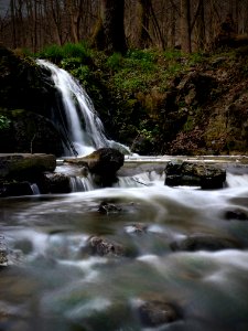 A small waterfall