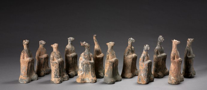 Mortuary Figures of the Zodiac Signs - 1972.76