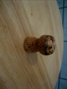 Champagne cork photo