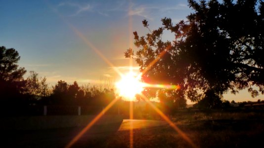 Posta de sol a Real