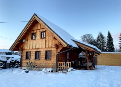 Wooden house photo