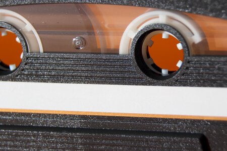 Magnetband detail close up