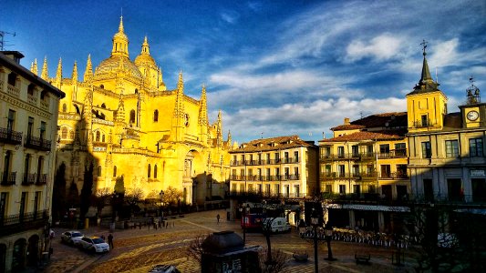 Plaza Mayor y Catedral, Segovia, Spain