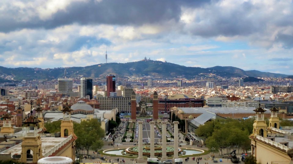Barcelona des del MNAC