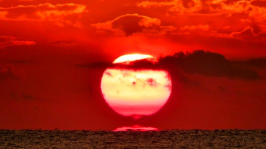 Sortida de sol a Badalona