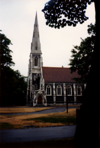 081 - 01 268 80 - 01A - Sint-Albanuskerk, Kopenhagen, augustus 1994 photo