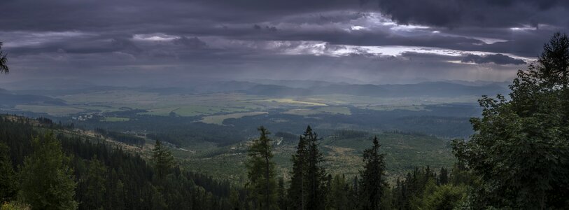 Nature mountains the sky