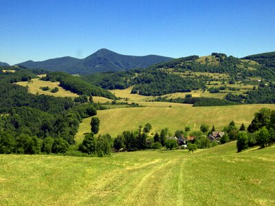 Country nature meadows photo