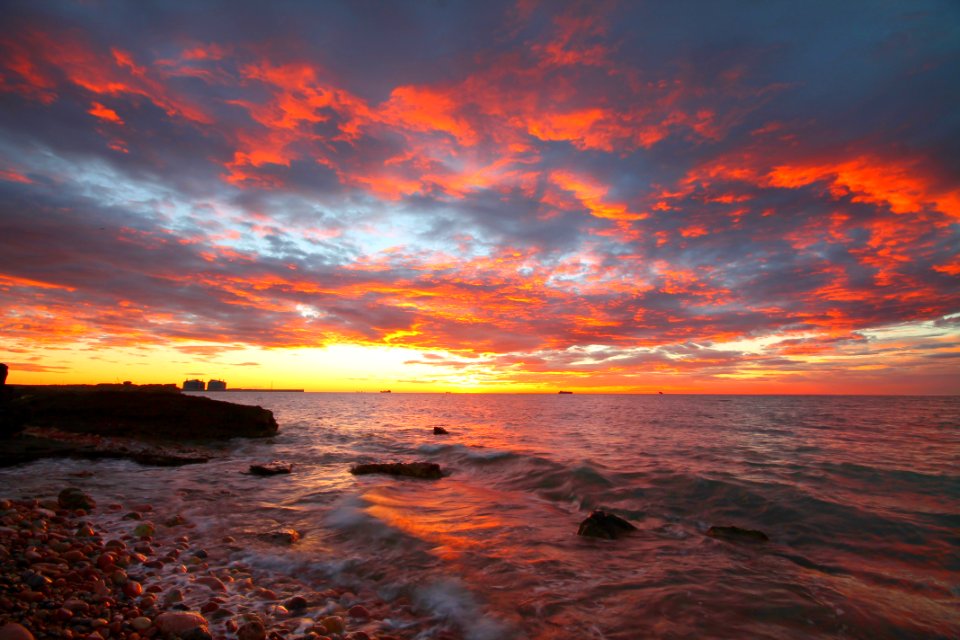 Amanecer, Port Vell