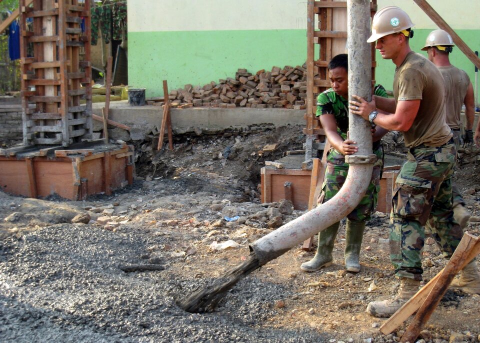 Military person labor