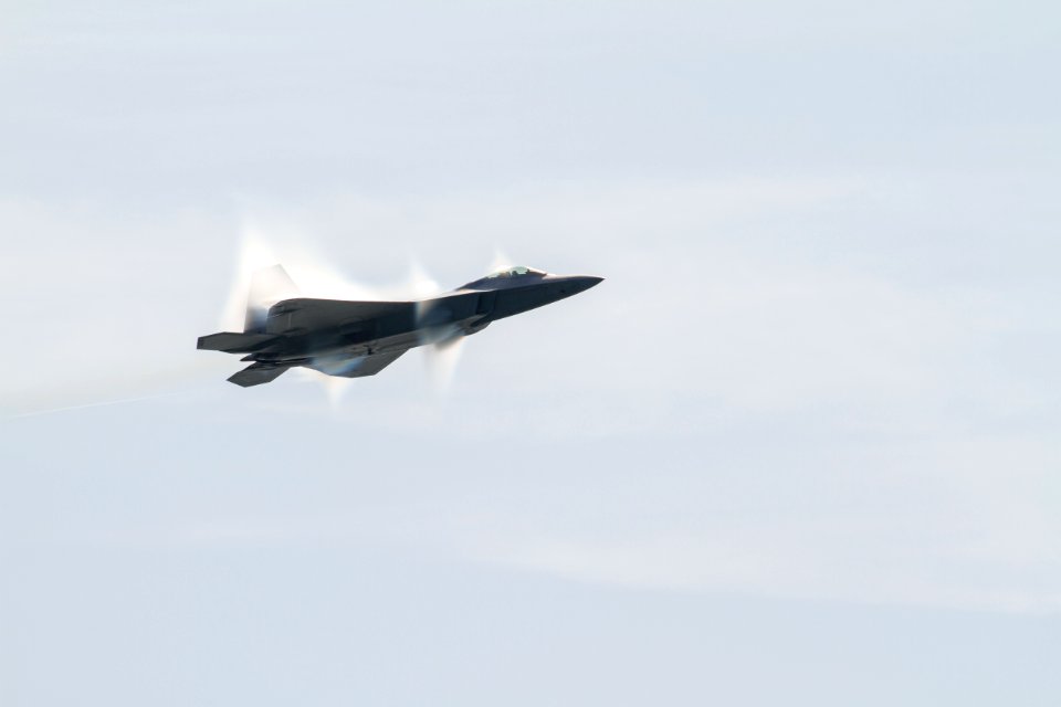 F-22A Raptor 9 vapor cone