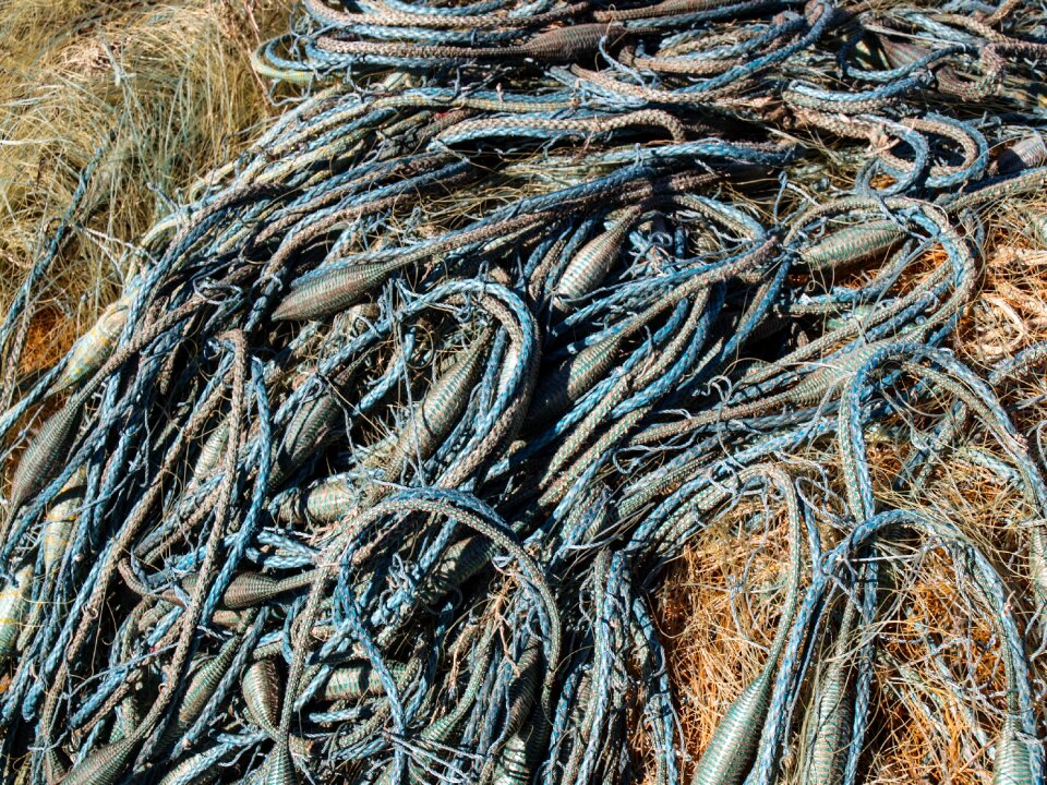 Safety net canvas fishing industry