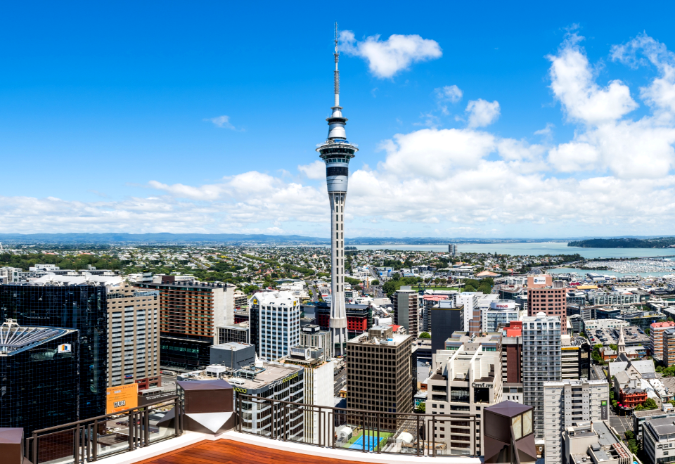 Auckland City - Skytower View
