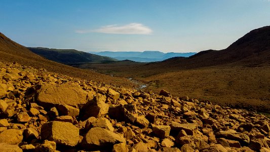 Tablelands down the valley photo