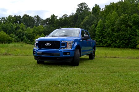 Blue Ford F-150 STX at Burns Ford