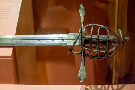 basket hilted broadsword