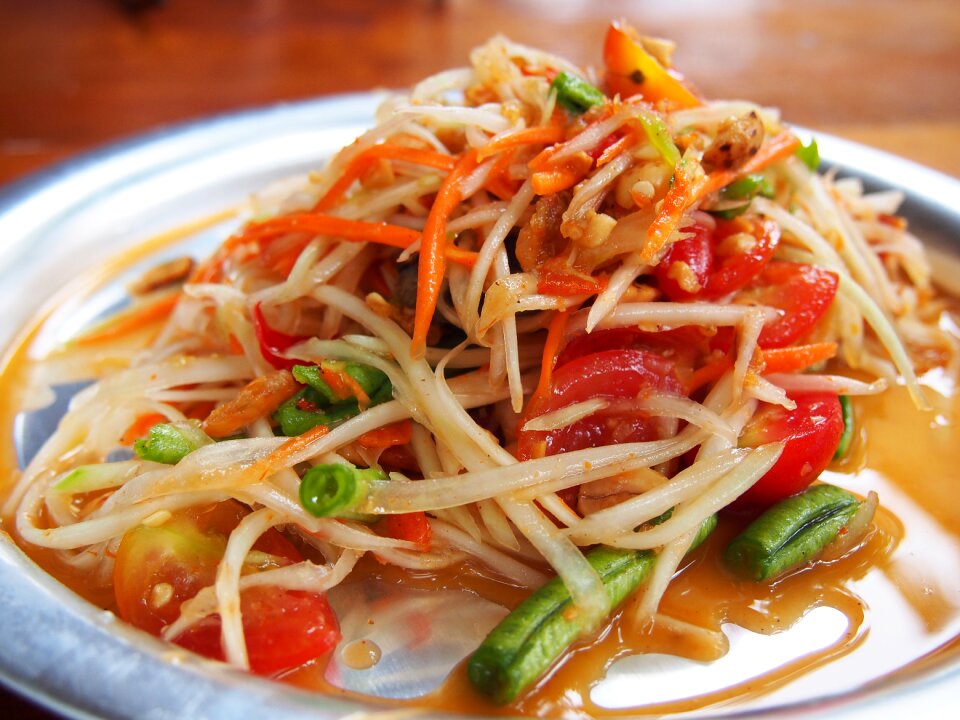Food thailand somtam