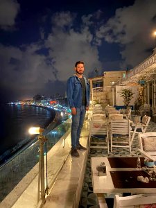 Ali Mansour in Alexandria night November 2020