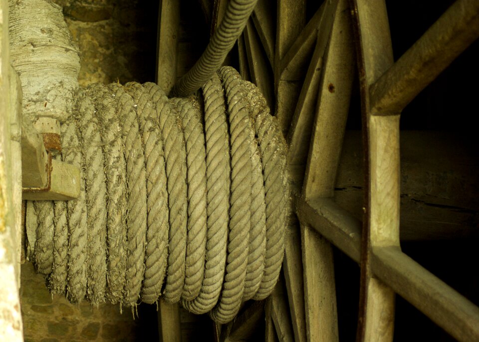 Wheel mont saint michel abbey