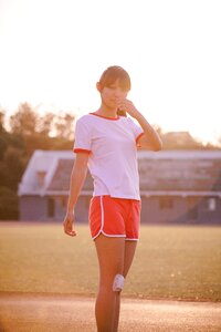 Young women asia sports