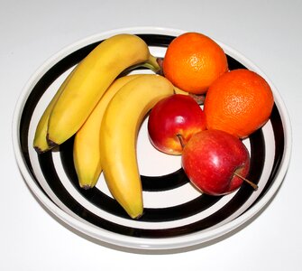 Oranges health bananas photo