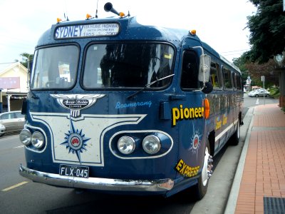 restored bus photo