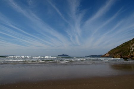 sky ond the beach