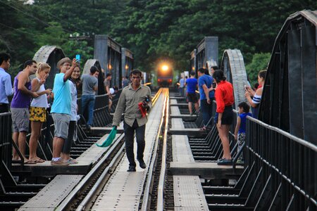 Bridge train river kwai