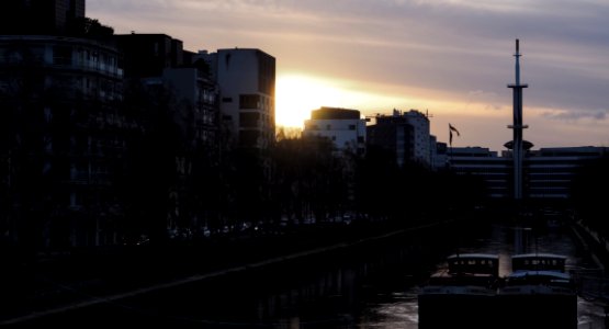 coucher de soleil